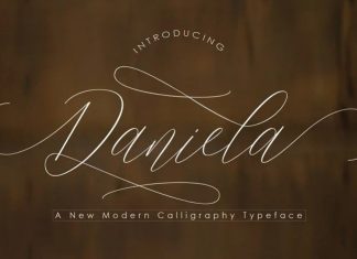 Daniela Calligraphy Font