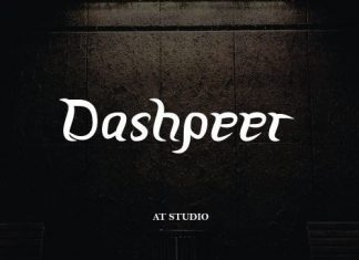 Dashpeer Display Font