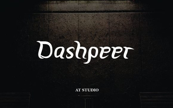 Dashpeer Display Font