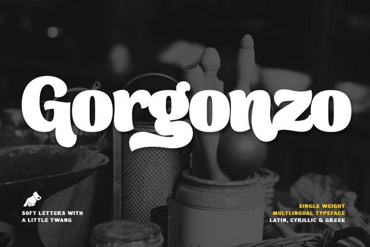 Gorgonzo Display Font