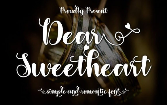 Dear Sweetheart Script Font
