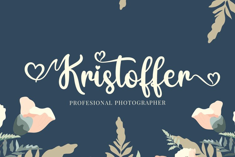 Emilia Keren Calligraphy Font