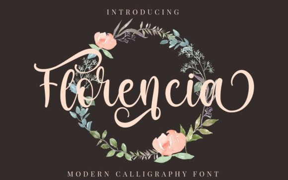 Florencia Script Font