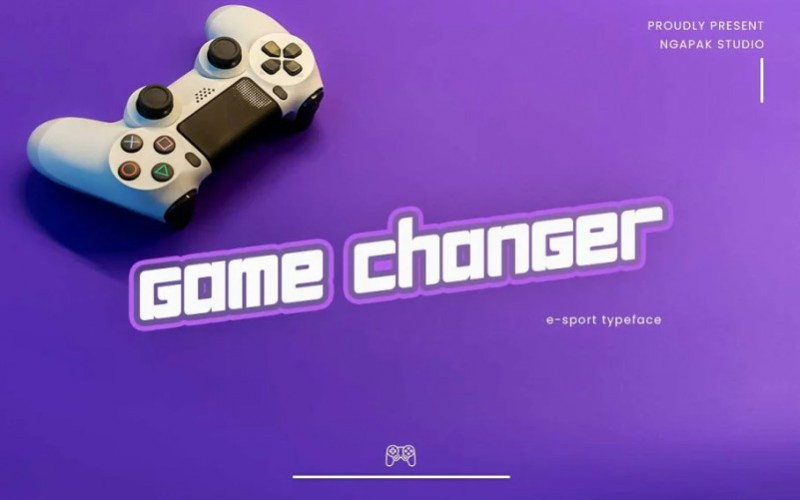 Game Changer Display Font