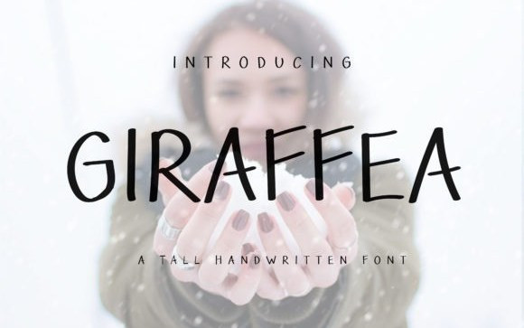 Giraffea Display Font