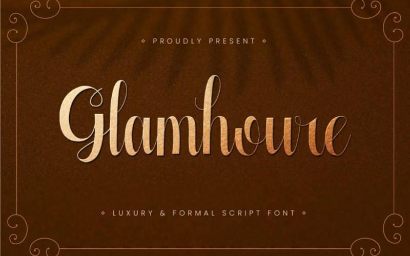 Glamhoure Script Font