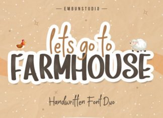 Goto Farmhouse Font Duo