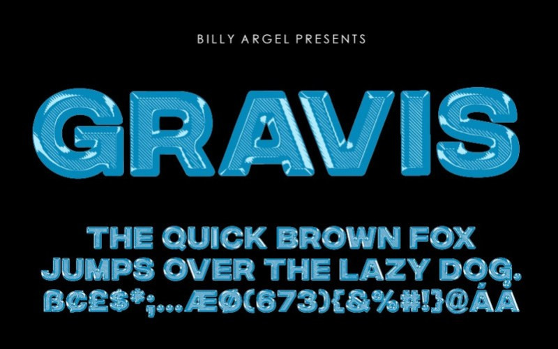 GRAVIS Display Font