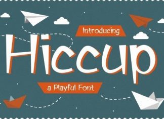 Hiccup Display Font