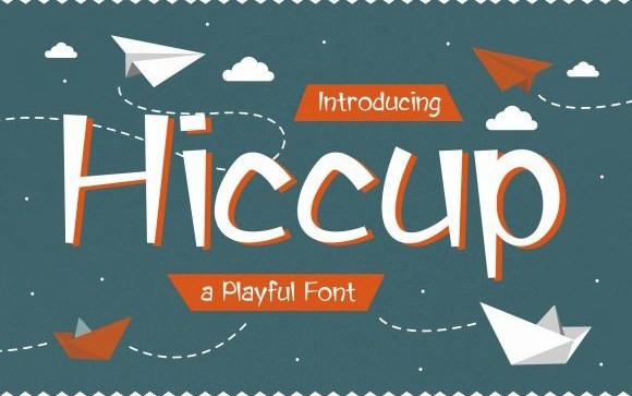 Hiccup Display Font