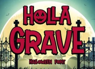 Holla Grave Display Font