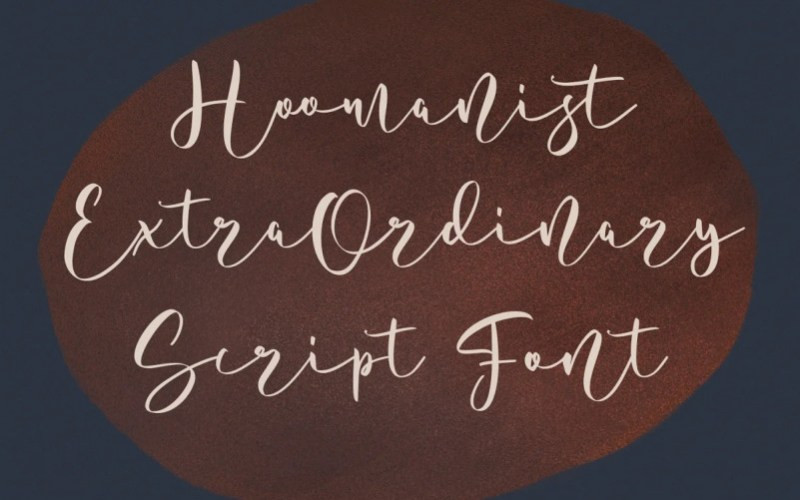 Hoomanist Handwritten Font