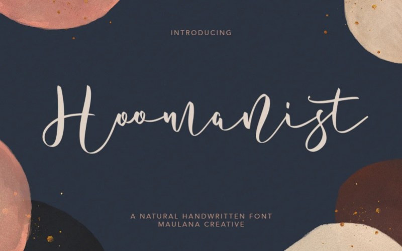 Hoomanist Handwritten Font