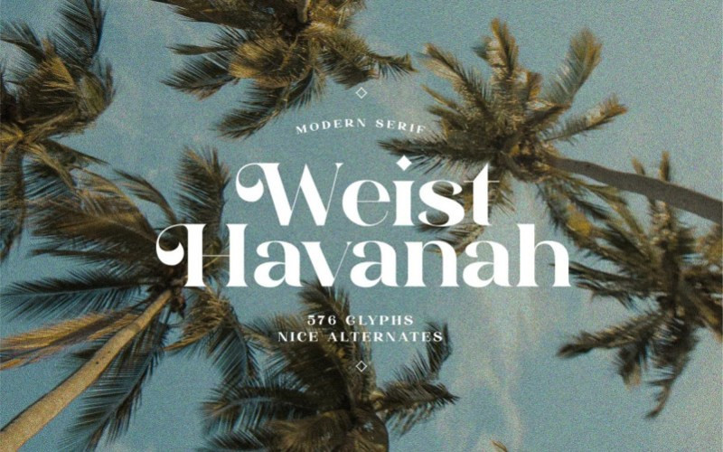 Weist Havanah Serif Font