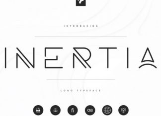 INERTIA Display Font