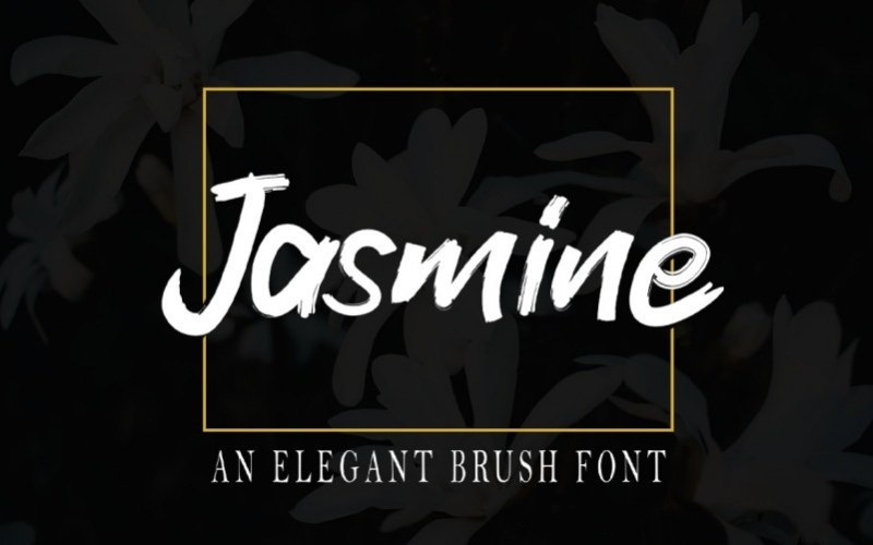 Jasmine Brush Font