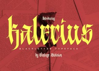 Kalecius Blackletter Font