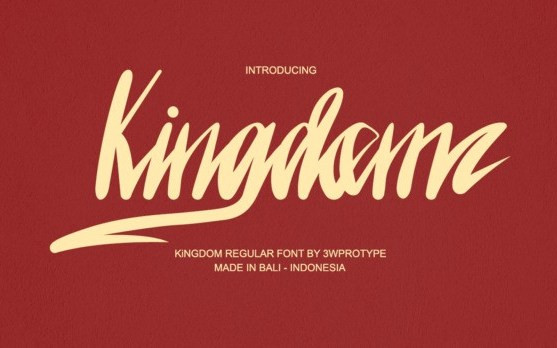 Kingdom Script Font