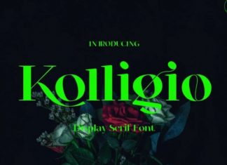 Kolligio Serif Font