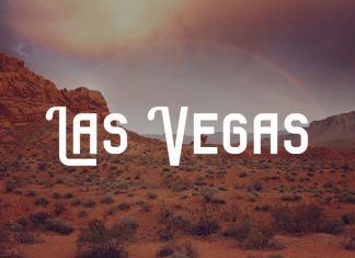 Las Vegas Display Font