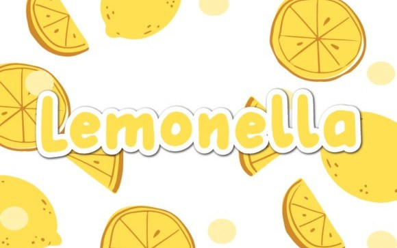 Lemonella Display Font
