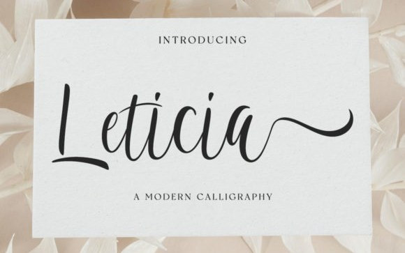 Leticia Script Font