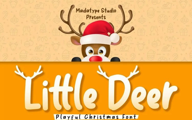 Little Deer Display Font