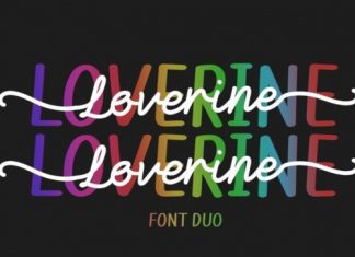 Loverine Font Duo