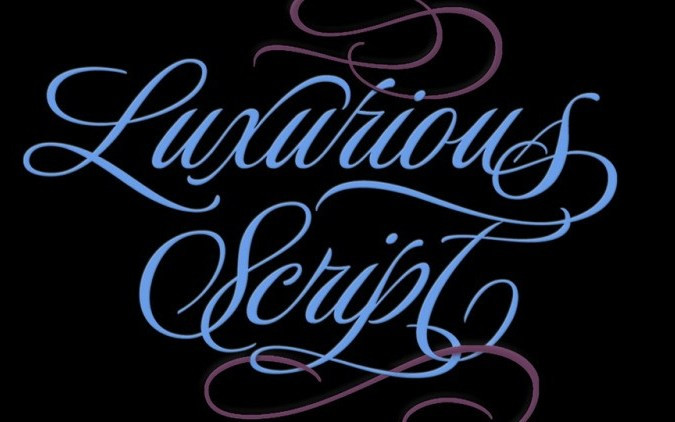 Luxurious Calligraphy Font