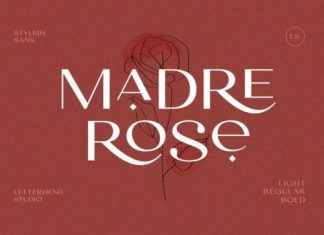 Madre Rose Sans Serif Font