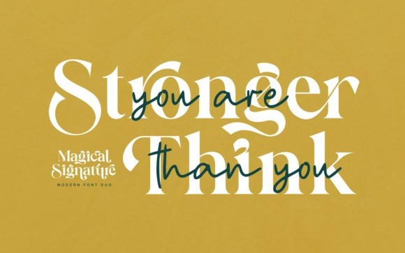 Magical Serif Font