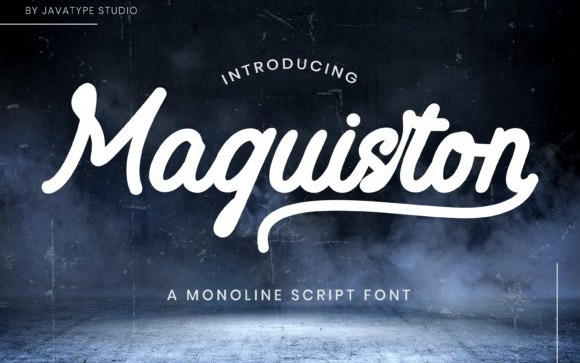 Maguiston Script Font