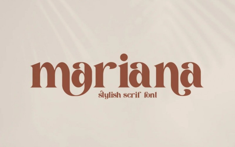 Mariana Serif Font