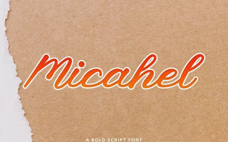Micahel Handwritten Font