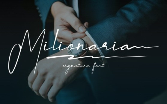 Milionaria Handwritten Font