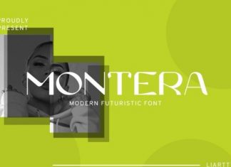 Montera Display Font