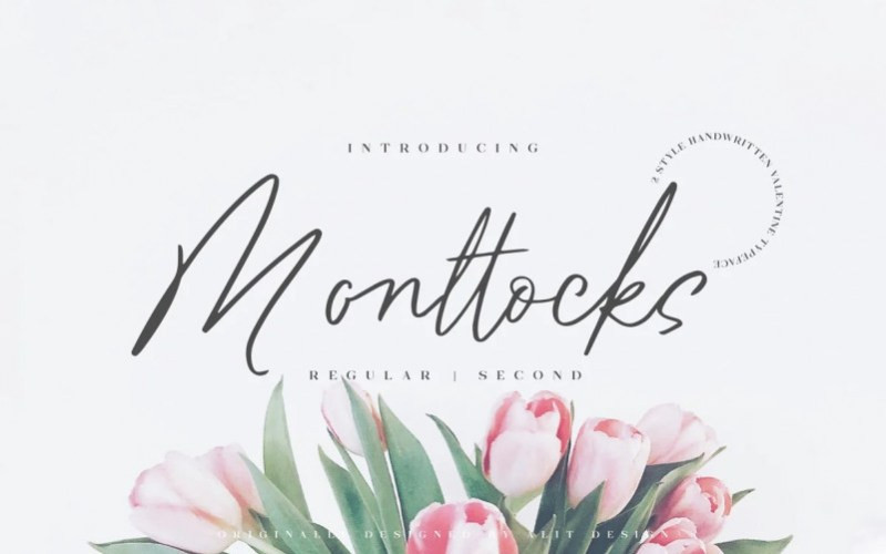 Monttocks Handwritten Font
