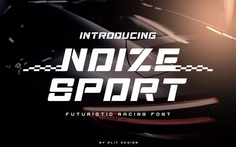 Noize Sport Display Font