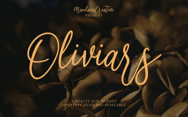 Oliviars Handwritten Font