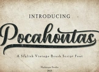 Pocahontas Script Font