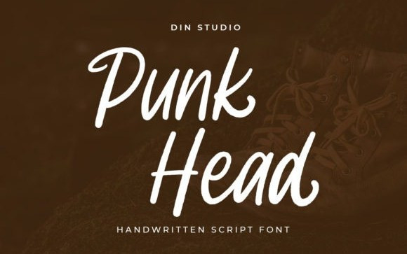 Punk Head Handwritten Font