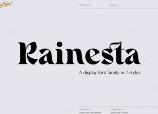 Rainesta Serif Font