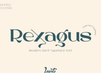 Rexagus Sans Serif Font