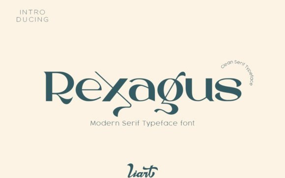 Rexagus Sans Serif Font