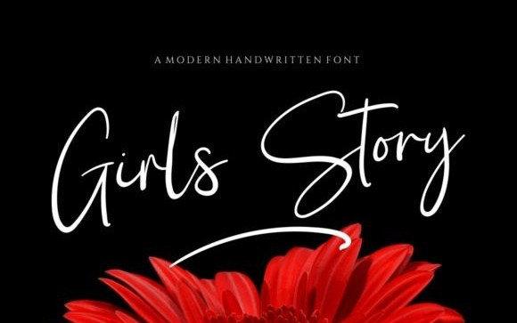 Girls Story Handwritten Font