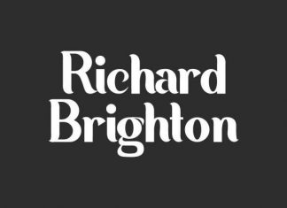 Richard Brighton Serif Font