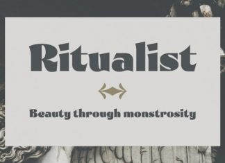 Ritualist Display Font