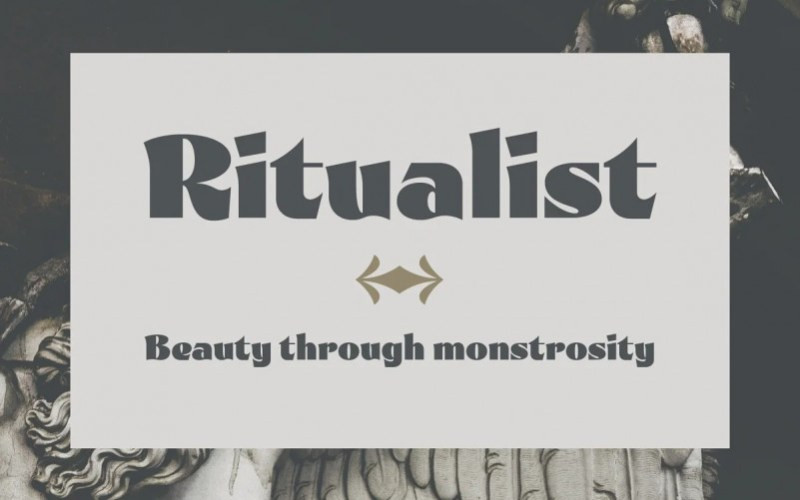 Ritualist Display Font