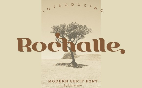Rochalle Display Font