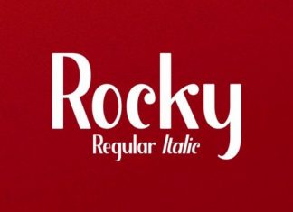 Rocky Sans Serif Font